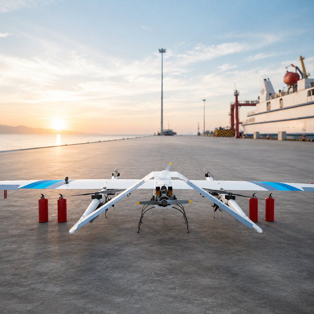 KR-VD60 All-Electric VTOL Fixed-Wing Mapping Drone